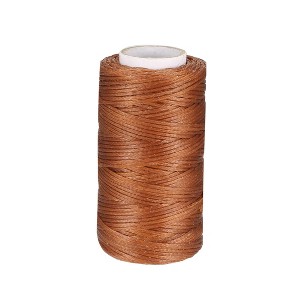 Unique Bargains Flat DIY Crafts Art Handmade Leather Sewing Waxed Thread - 1 of 3