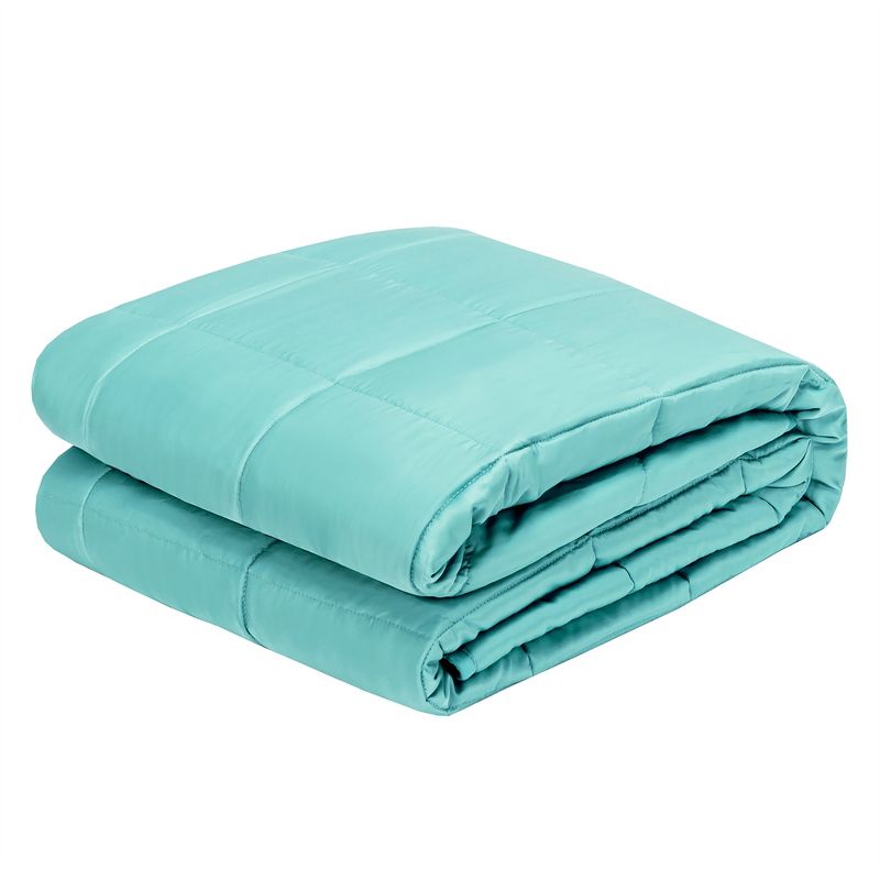 15lbs Heavy Weighted Blanket Soft Fabric Breathable 60''x80'' Pink\Blue\Green, 1 of 9
