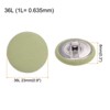 Unique Bargains Round Metal Sewing Cloth Covered Button 10 Pcs - 2 of 4