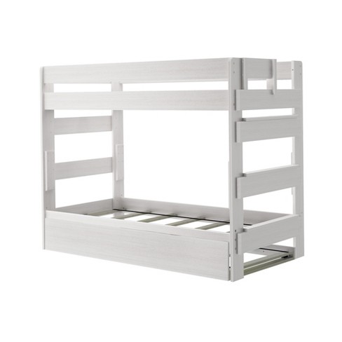 Max & Lily Farmhouse Underbed Storage Drawers, White Wash