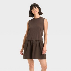 Women's Mini Shift Dress - Universal Thread™ - 1 of 3