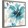 Amanti Art Finesse II (Flower) by Isabelle Z Canvas Wall Art Print Framed 16 x 16-in. - 2 of 4