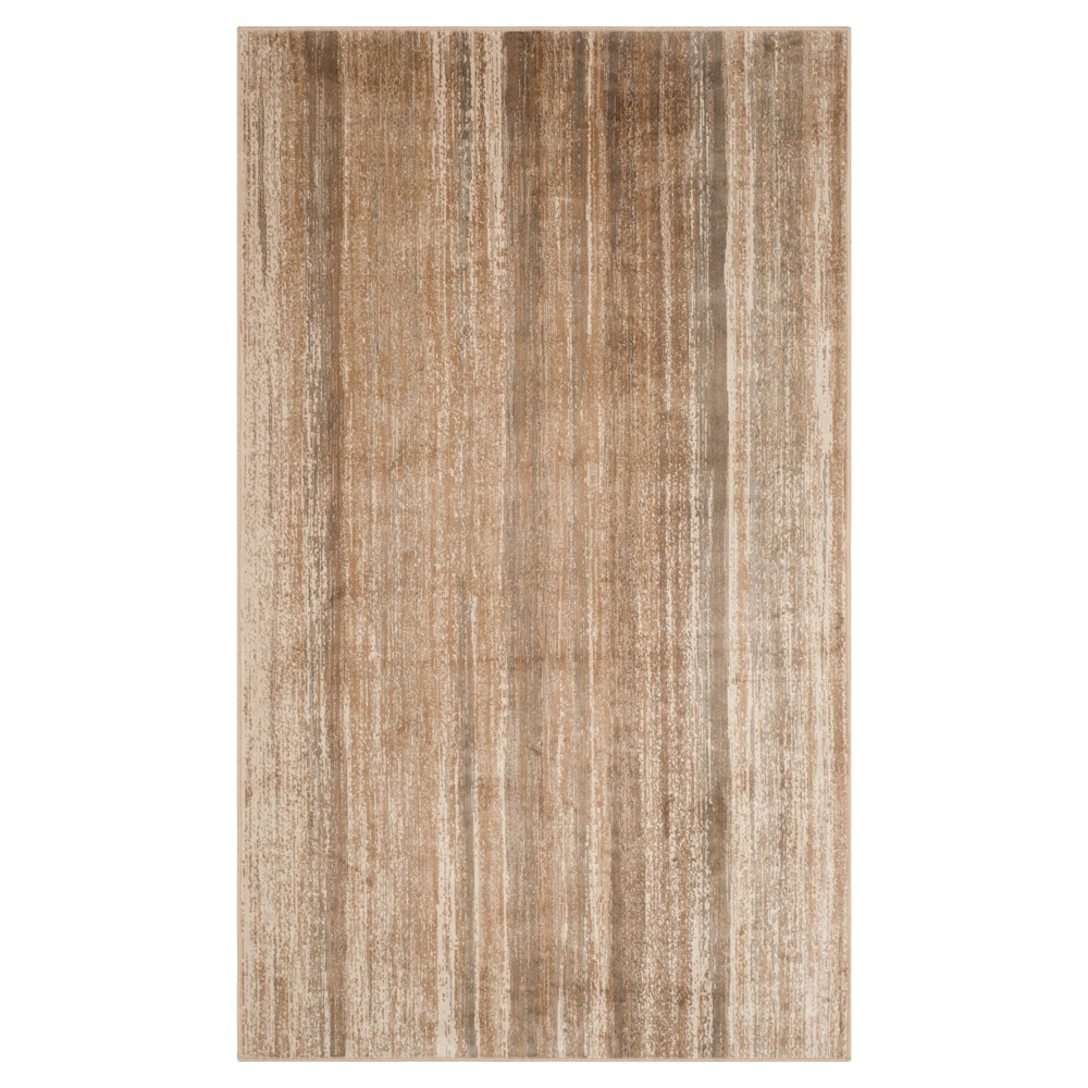 3'x5' Dip Dye Design Accent Rug Caramel - Safavieh