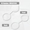 Unique Bargains MR597536 White Windshield Wiper Washer Fluid Reservoir Tank Bottle Cap Cover for Mitsubishi Outlander - 3 of 4