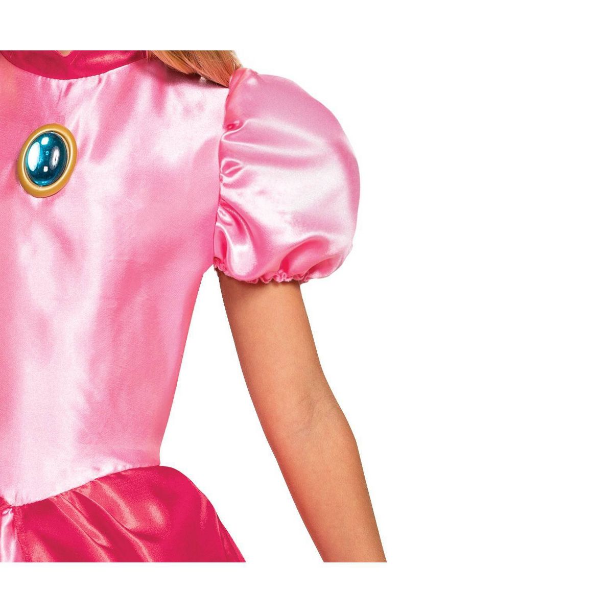 Nintendo Super Mario Princess Peach Kids' Halloween Costume Dress with Headpiece - thumbnail 5