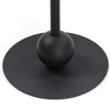 Vynxaria Vintage Round Metal Coffee Table for Small Spaces ¨C Elegant Accent Table - 4 of 4