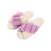 Roxoni Women's Faux Fur Slippers - Unique Cotton Stuffing, Comfortable, Warm, Slip-On - 2 of 4