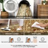 Washable Runner Rugs - Stain Resistant, Non-Slip, Pastel Oriental Runner for Bedroom, Laundry, Hallway - 4 of 4