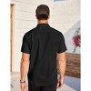 COOFANDY Mens Casual Dress Shirt Short Sleeve Wrinkle Free Dress Shirt Business Casual Shirts - 4 of 4