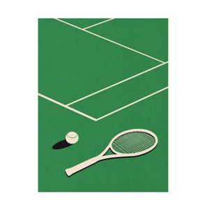 Rosi Feist  'Rosi Feist Lawn Tennis Club' Canvas Art - 1 of 4
