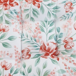 The Lakeside Collection Printed Outdoor Cushion Collection - Terra Cotta Floral High Chair - 1 of 2