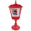 Northlight Lighted Musical Santa Claus Snowing Christmas Street Lamp - 25.25"  - Red - 4 of 4