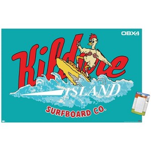 Trends International Netflix Outer Banks: Season 4 - Chicken Kildare Island Surfboard Co. Unframed Wall Poster Prints - 1 of 4