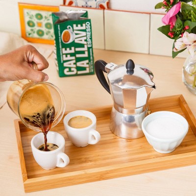 Cafe La Llave Dark Roast Ground Espresso Coffee - 10oz Vacuum Pack