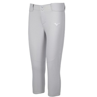 girls grey softball pants