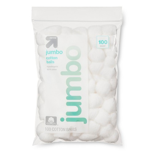 Jumbo Cotton Balls - 100ct - Up&Up