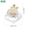 Unique Bargains Wrist Corsage Artificial Flower Elastic Band Fabric Wrist Corsage Bracelet - 3 of 4