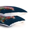 Stephanie Corfee Tail Feather Pillow Sham Standard Navy - Deny Designs - image 4 of 4