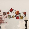 Metal Plate Embossed Wall Decor with Scroll Frame - Olivia & May: Iron Artwork, Vertical Display, Food Drink Subject - 3 of 4