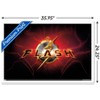Trends International DC Comics Movie The Flash - Logo Framed Wall Poster Prints - 3 of 4