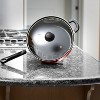 Lexi Home 11" Carbon Steel Deep Fryer with Tempered Glass Lid - 3 of 4