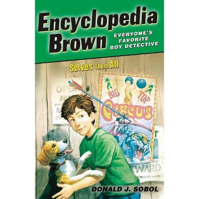 Encyclopedia Brown #05 Solves Them All - by  Donald J Sobol (Paperback)