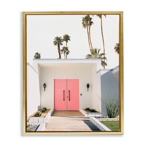 Stupell Industries Palm Springs Pink Door, 21" x 17" - 1 of 4