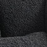 teddy velvet | black