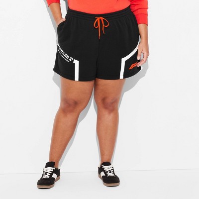 Women's Formula 1 Graphic Shorts - Black