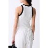 Women's Lisboa Contrast Knit Tank - DELUC - 3 of 4