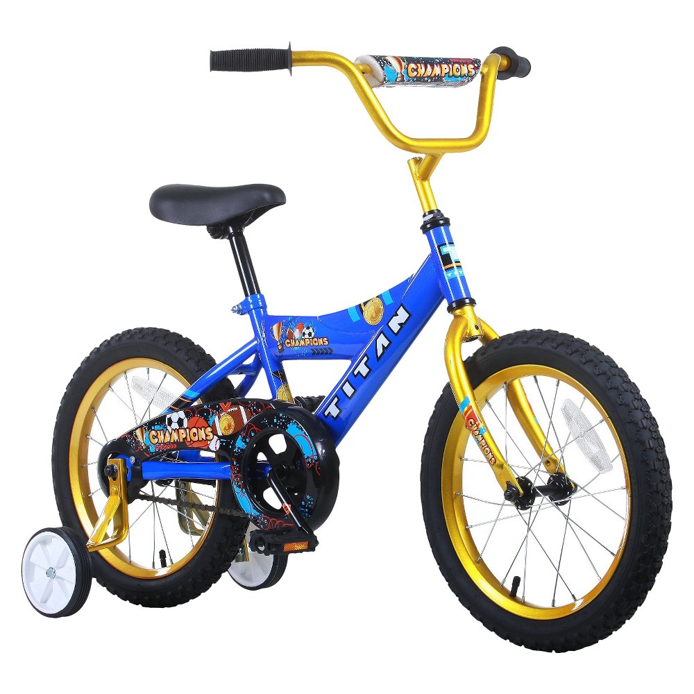 UPC 725103000848 product image for Titan Boys Champion BMX Bike - Blue (16