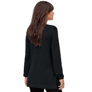 ellos V-Neck Sweater Tunic - 1 of 4