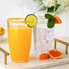 Kate Aspen Plastic Tumblers Set of 8 – Dishwasher Safe Acrylic Cups - BPA-Free Reusable Drinkware - 2 of 4