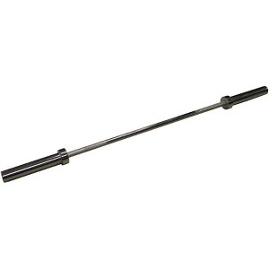 Amber Fight Gear Olympic 60" Barbell – Chrome Plated, 300 lb Capacity, Medium Knurling & Rotating Sleeves for Strength Training. - 1 of 1