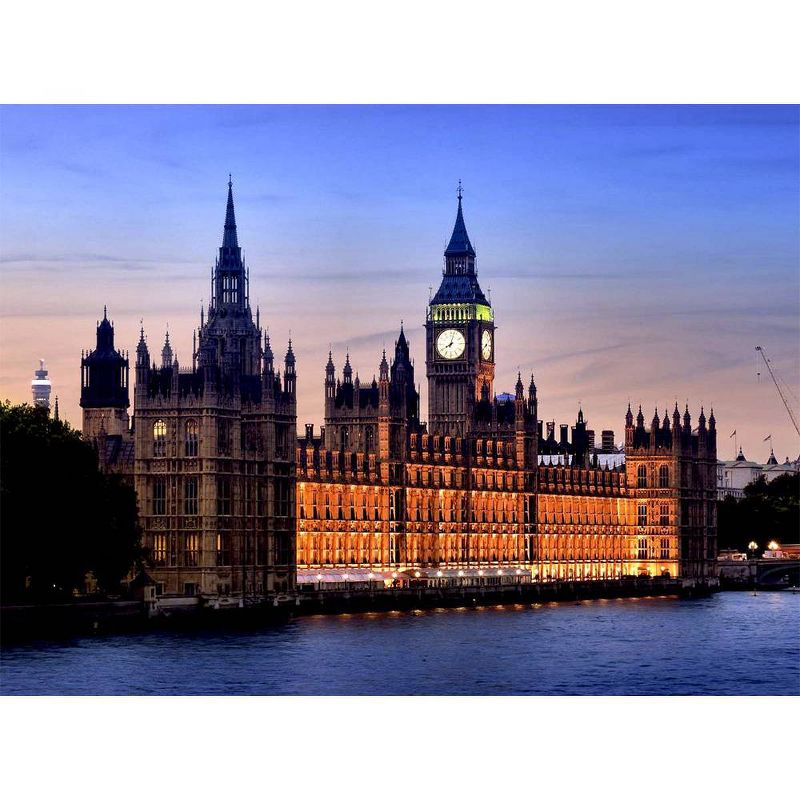 Wuundentoy Gold Edition: Palace of Westminster Big Ben - London United Kingdom Jigsaw Puzzle - 1000pc, 2 of 6