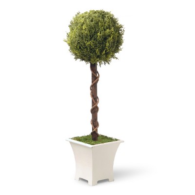 Artificial Single Ball Topiary Tree 30" - National Tree Company