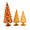 Cody Foster 7.0 Inch Small Orange Hue Trees Halloween Village Decorate Decor Mantle Tree Sculptures - 3 of 3