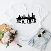 Simply Sage Market Women's New York Manhattan Short Sleeve Graphic Tee - 2 of 2