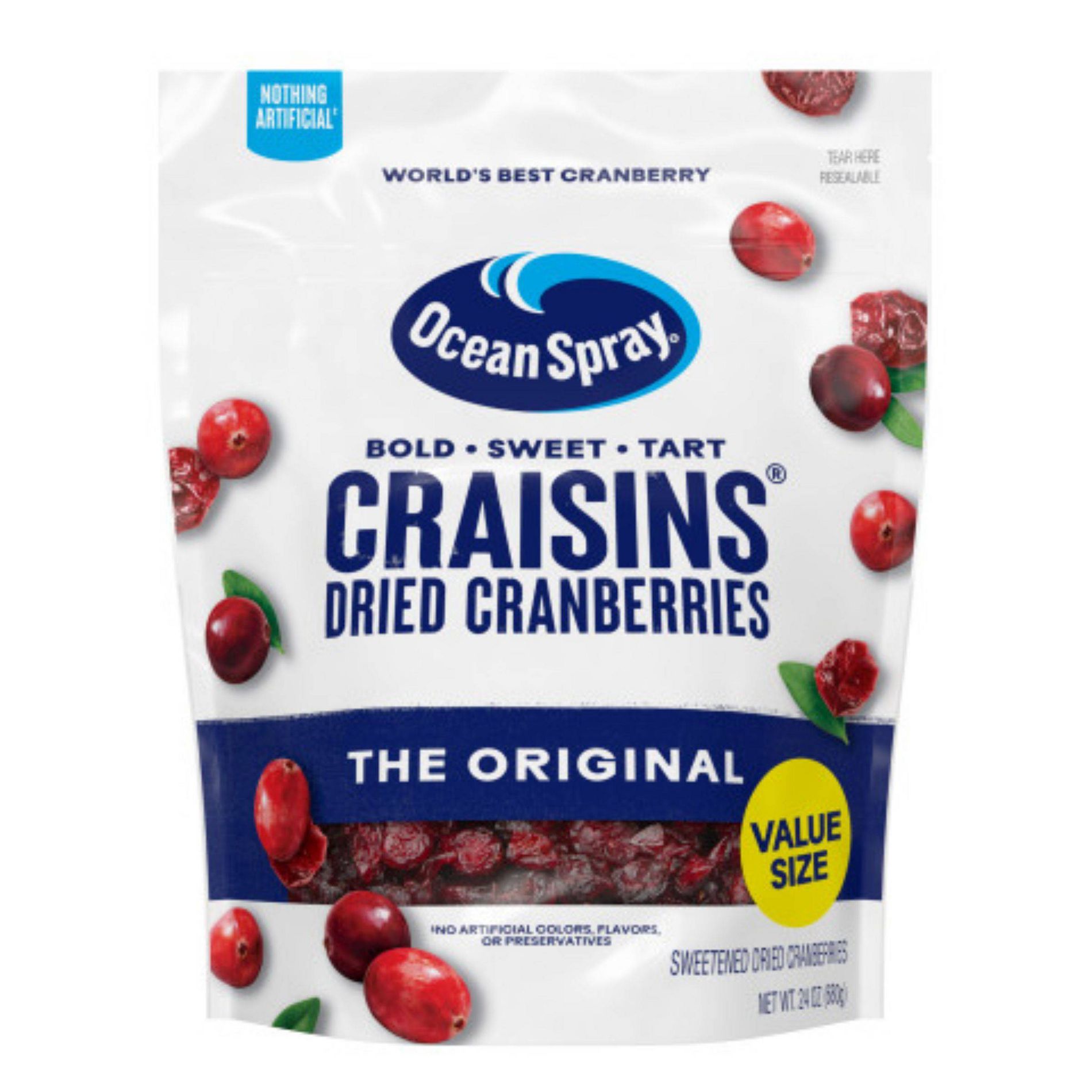 Ocean Spray Dried Cranberries Value Pack - 24oz