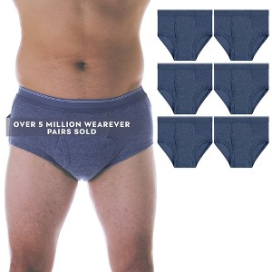 6-Pack Wearever Maximum Absorbency Briefs - 1 of 4