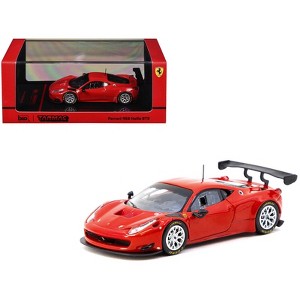Ferrari 458 Italia GT3 Red "Road64" Series 1/64 Diecast Model Car by Tarmac Works - 1 of 4