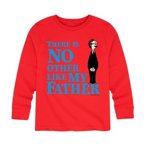 Boys' - Dr. Seuss - No Other Like My Father Long Sleeve Graphic T-Shirt - 1 of 4