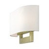 Livex Lighting 2 - Light Wall Light in  Antique Brass - 4 of 4