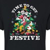 Women's - Disney - Time To Get Festive Cropped Graphic T-Shirt - 2 of 4
