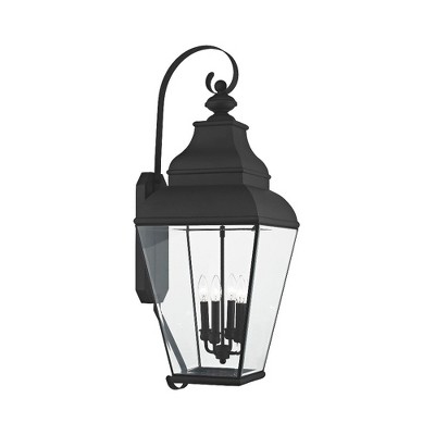 Livex Lighting Exeter 4 - Light Wall Light in  Black