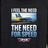 Women's - Top Gun - I Feel The Need Lightweight French Terry Slouchy - 2 of 4