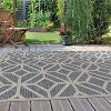 World Rug Gallery Modern Contemporary Geometric Indoor/Outdoor Area Rug - 4 of 4