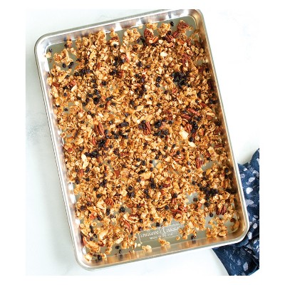 Nordic Ware Silver Aluminum Half Sheet Pan, 17.9" x 12.9"