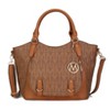 MKF Collection Fula Signature Crossbody Satchel – Vegan Leather Handbag by Mia K - 2 of 4