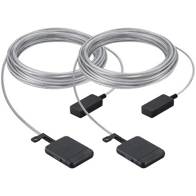 Samsung 15m One Invisible Connection Cable for QLED 4K and The Frame TVs (2 Pack)